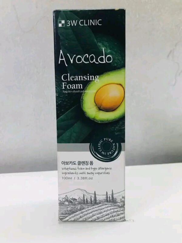 3W CLININC AVOCADO CLEANSING FOAM